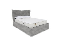 Highgrove - Bauer Ottoman Bed Frame - Double - Daytona Silver