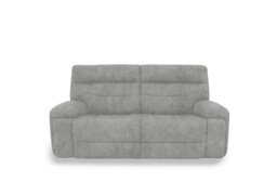 Cinemax Fabric 3 Seater Sofa - Marble Light Grey