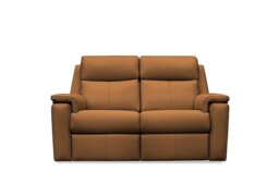 G Plan - Thornbury 2 Seater Leather Sofa - No Recliner - Cambridge Tan