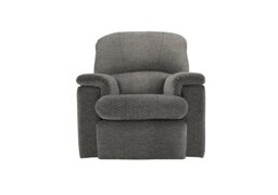 G Plan - Chloe Fabric Manual Recliner Armchair - Mirage Slate