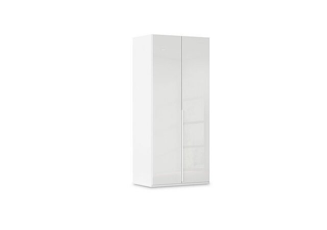 Rauch - Haven 101cm 2 Door Hinged Wardrobe with Glass Doors