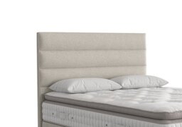 Vispring - Farleigh Floor Standing Headboard - Double - Boucle Stone