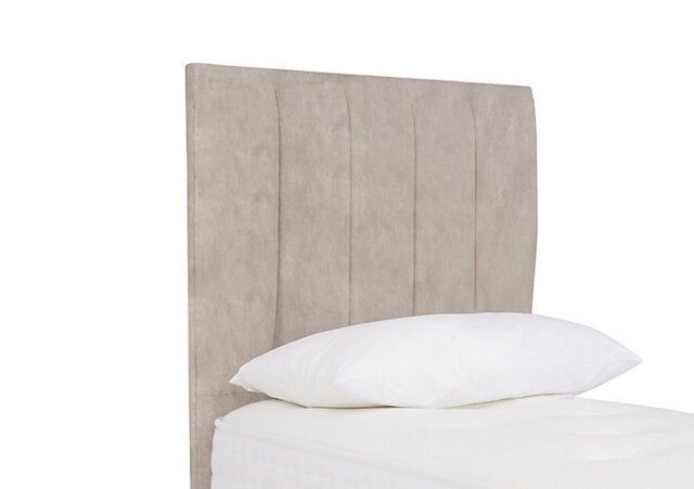Sleep Story - Tracks Floor Standing Headboard - Single - Lace Ivory