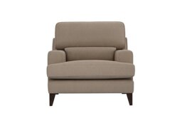 The Lounge Co. - Romilly Fabric Armchair - Brandy Butter