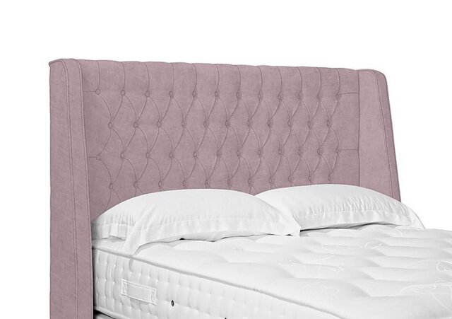 Artisan Collection Belgrave High Floor Standing Headboard - Double - Plush Lilac