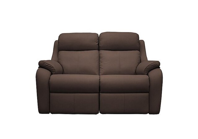 G Plan - Kingsbury 2 Seater Leather Power Recliner Sofa - Capri Chocolate