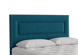 Vispring - Enyo Floor Standing Headboard - Super King - Plush Teal
