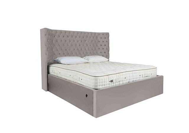 Maximus Electric Ottoman Bed Frame - King Size - Velvet Slate