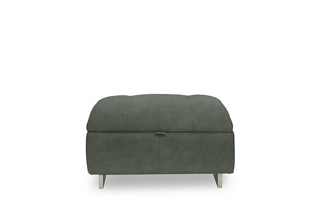 Moet Large Fabric Storage Footstool - Dexter Fern