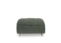 Moet Large Fabric Storage Footstool - Dexter Fern