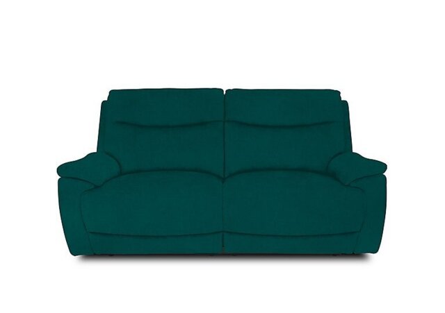 Sloane Fabric 3 Seater Power Recliner Sofa with Power Headrests - Opulence Teal