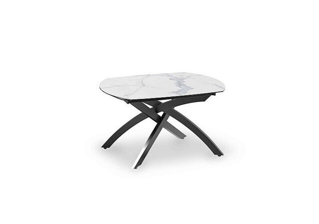 Rafa Swivel Extending Dining Table - 120-cm