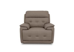 World of Leather - Brescia Leather Chair - Fawn