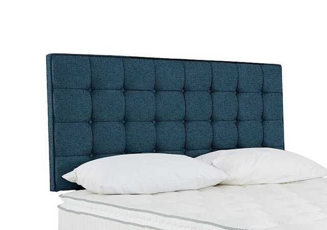 Sleepeezee - Bowmore Floor Standing Headboard - Double - Weave Ocean