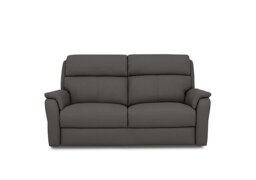 Nicoletti - Vito Leather 2 Seater Sofa - Torello Grigio Scuro