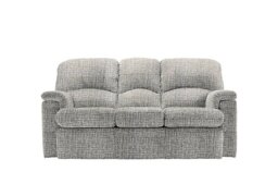 G Plan - Chloe Small Fabric 3 Seater Sofa - Shore Slate