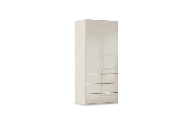 Rauch - Haven 101cm 2 Door Combi Wardrobe with Glass Doors