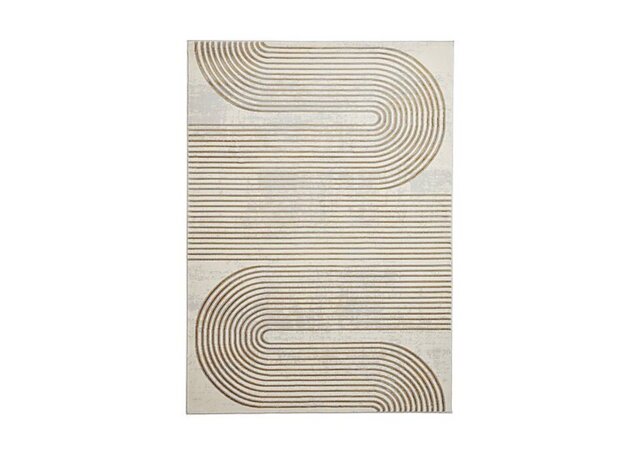 Akira Rug - 120cm-x-170cm - Gold & Grey