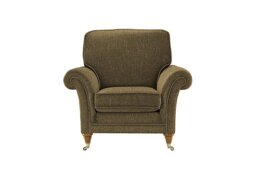 Parker Knoll - Burghley Fabric Armchair - Country Moss
