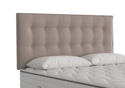 Coral Strutted Headboard - Double - Luxury Mink