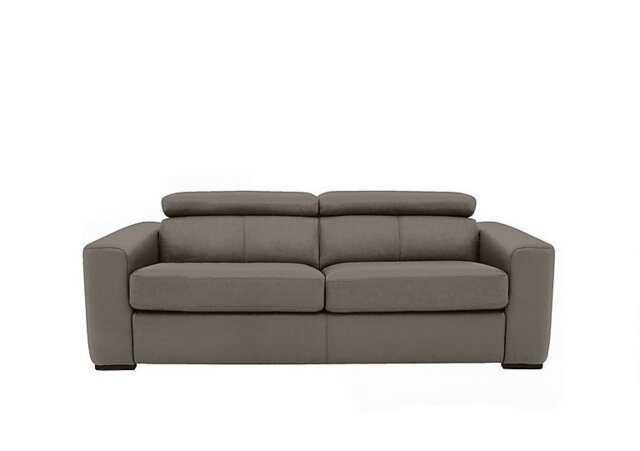 World of Leather - Infinity 3 Seater NC Leather Sofa Bed - NC Elephant - Sofas and Armchairs - In Time for Christmas