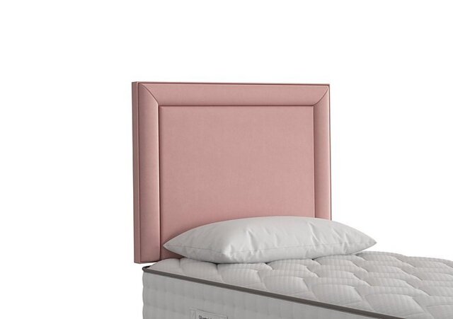 Silentnight - Fauna Strutted Headboard - Single - Luxury Dusty Pink
