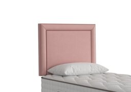 Silentnight - Fauna Strutted Headboard - Single - Luxury Dusty Pink