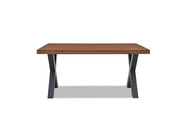 Bodahl - Terra Compact Straight Edge Dining Table with X Shaped Legs - 180-cm - Old Bassano