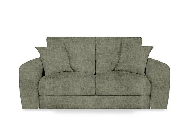 Nest Fabric 3 Seater Sofa - Olive Green