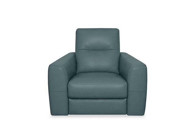 World of Leather - Nest NC Leather Chair - NC Lake Green