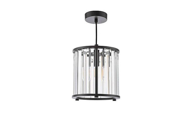 Kira 1 Light Pendant - Black