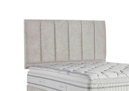Sleepeezee - Spire Strutted Headboard - Double - Tweed Stone