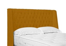 Artisan Collection Belgrave High Floor Standing Headboard - Double - Plush Corn