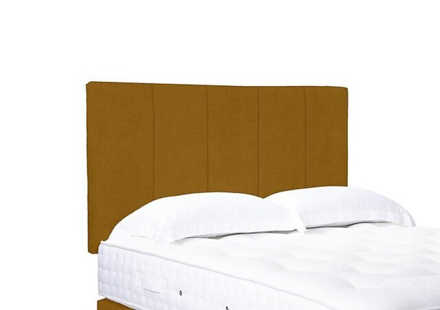 Artisan Collection Strata High Strutted Headboard - Single - Plush Corn