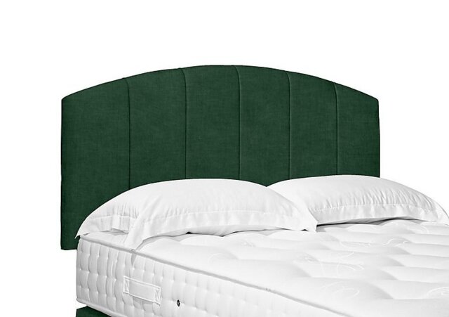Artisan Collection Bow Standard Strutted Headboard - King Size - Tormaline Green
