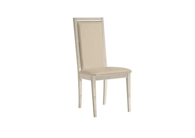 Palazzo Roma Dining Chair in Sand Birch - Aquos Cream