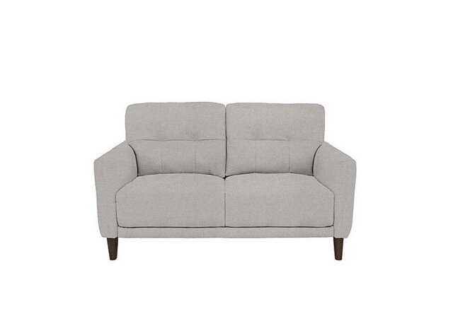 Uno Fabric 2 Seater Sofa - R23 Silver Grey