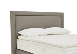 Sleepeezee - Highgrove Floor Standing Headboard - Double - Weave Wheat