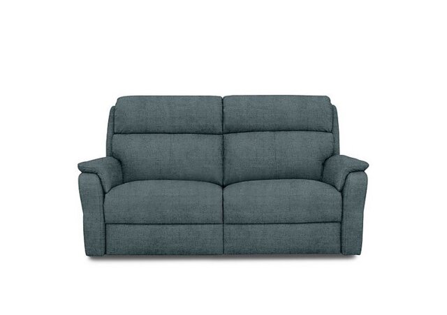 Nicoletti - Vito Fabric 2 Seater Sofa with Power Recliner - Baobab Blue