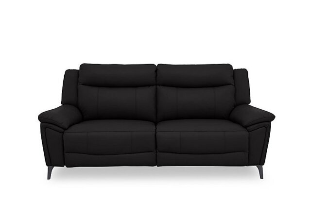 Panache Leather 3 Seater Power Recliner Sofa