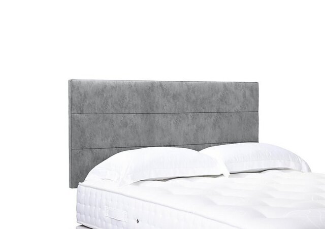 Artisan Collection Natsu Standard Strutted Headboard - Single - Daytona Silver