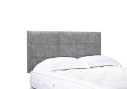 Artisan Collection Natsu Standard Strutted Headboard - Single - Daytona Silver