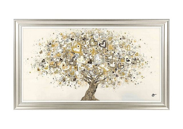 Heart of Gold Framed Art