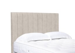 Artisan Collection Elyse High Floor Standing Headboard - Single - Sandstone Pearl