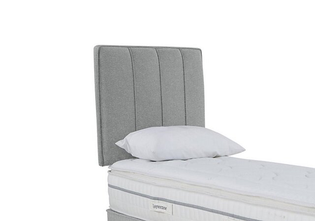 Sleepeezee - Daniel Strutted Headboard - Single - Weave Taupe