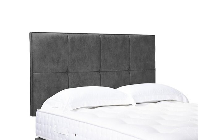 Artisan Collection Reigns High Strutted Headboard - Double - Dapple Mink