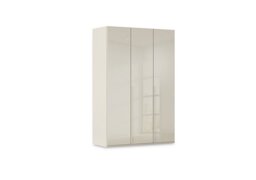Rauch - Haven 151cm 3 Door Hinged Wardrobe with Glass Doors
