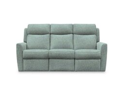 G Plan - Wren 3 Seater Fabric Sofa - No Recliner - Dapple Kingfisher - Sofas and Armchairs - In Time for Christmas