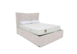 Highgrove - Bauer Ottoman Bed Frame - Super King - Lace Ivory