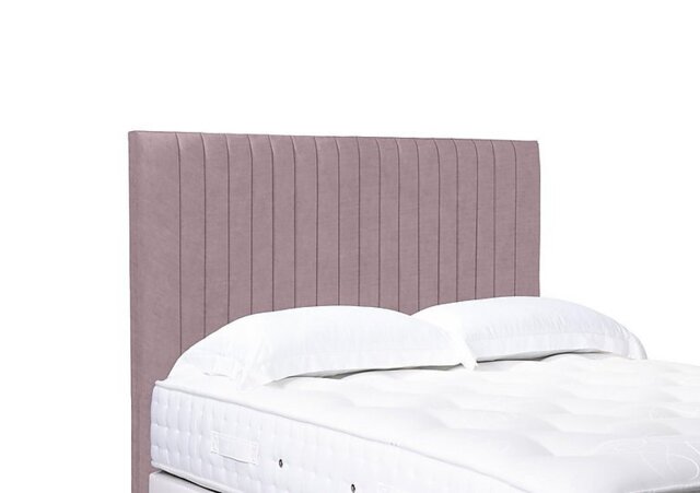 Artisan Collection Cadenza High Floor Standing Headboard - Double - Plush Lilac